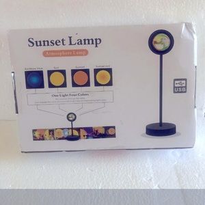 Sunset 🌅 Lamp 🌈table